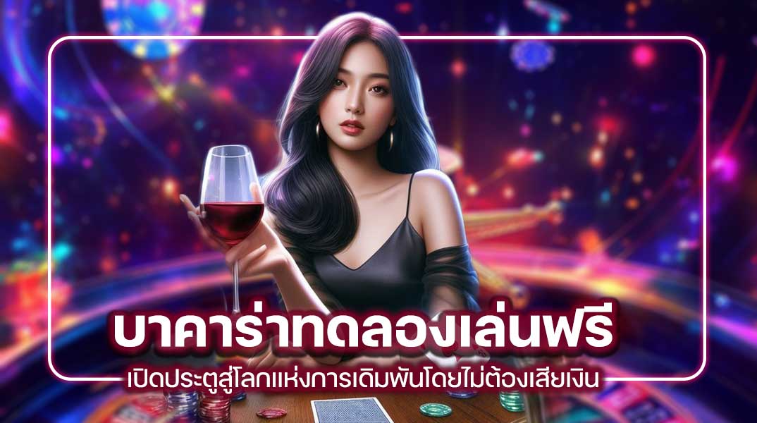 บาคาร่าทดลองเล่นฟรี เปิดประตูสู่โลกแห่งการเดิมพัน